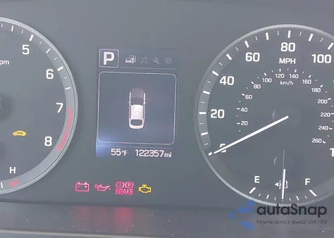 2016 Hyundai Sonata Sport из США, поврежденный, VIN 5NPE34AF1GH382754